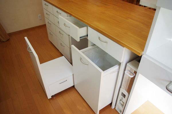 作りつけ,収納家具