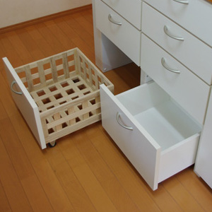 根菜収納ワゴン