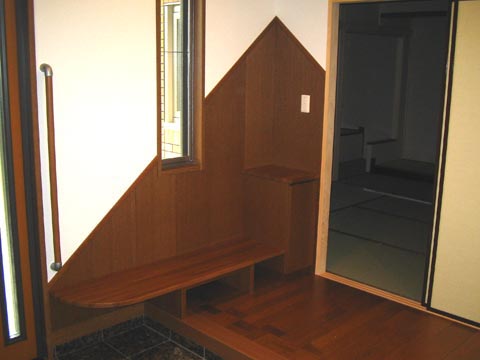 ベンチ付収納,玄関収納